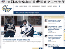 Tablet Screenshot of gwicehockey.com